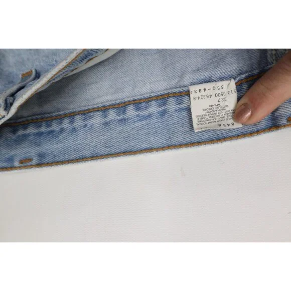 Vintage Y2K 2000 Levis 550 Mens 36x30 Distressed Relaxed Fit Denim Jeans USA